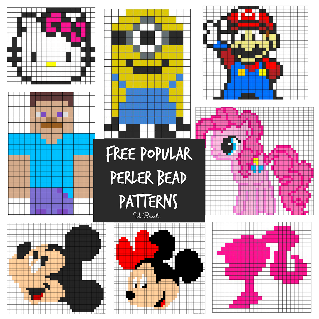 Free Printable Perler Bead Patterns For Adults