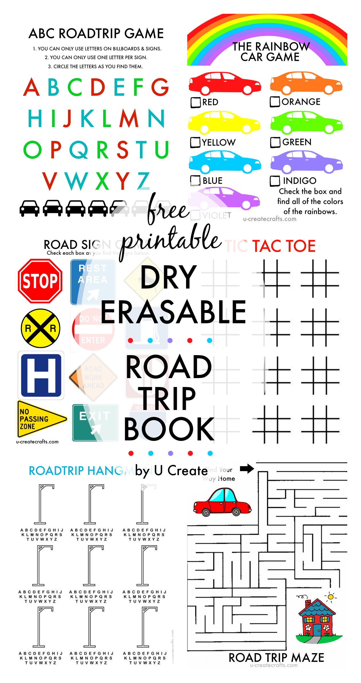 Road Trip Printable Activities