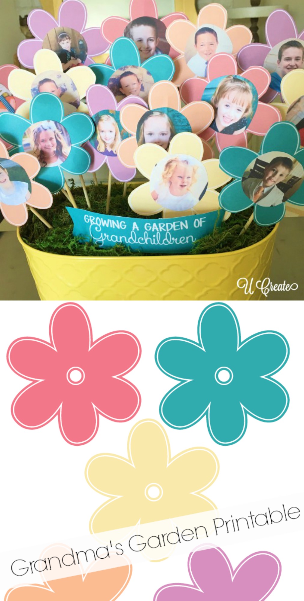 Grandma's Garden Paper Flower Bouquet - U Create
