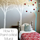 How to Paint a Tree Mural by Vintage Revivals