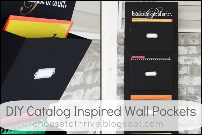 Diy Wall Pockets U Create - Diy Hanging Wall Folders