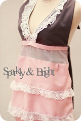 sparkly and bright apron