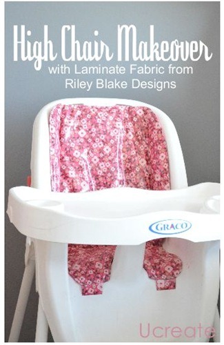high chair makeover tutorial