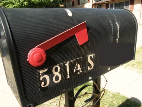 mailbox before