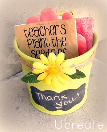 teacher appreciation garden gift