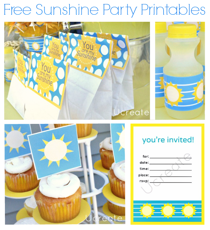 Sunshine-Party-Free-Printables