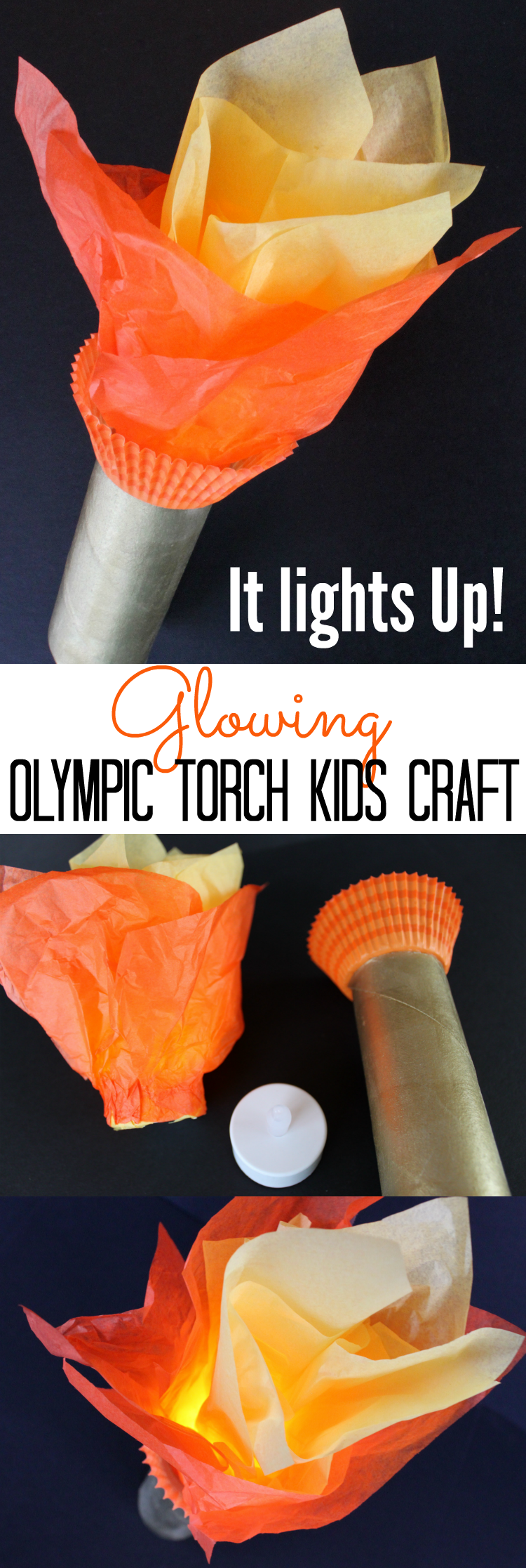 Olympic Light Up Torch Tutorial