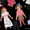Personalized Magnetic Paper Doll Tutorial