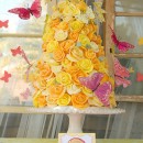 How to make a rose cake tower by Tikkiido