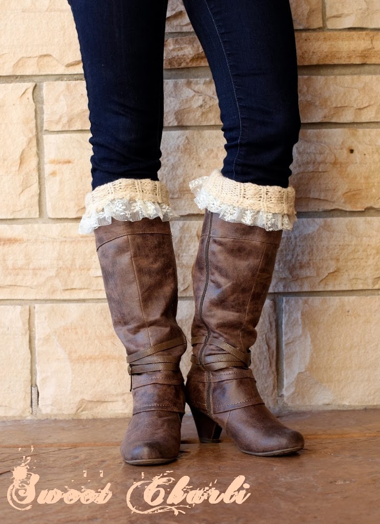 Lace Boot Sock Tutorial
