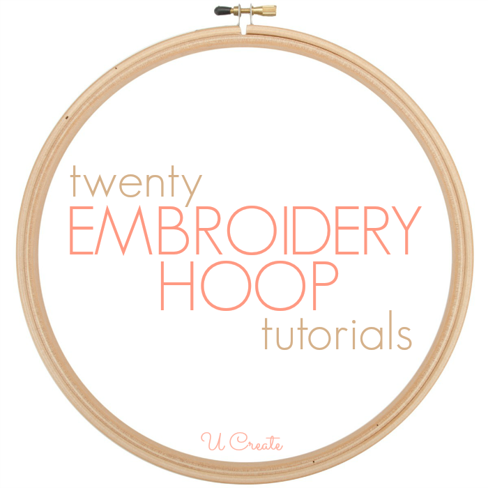 Tons of Embroidery Hoop Tutorials in one place!