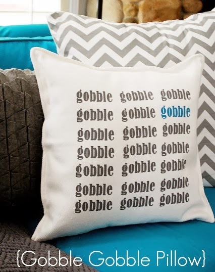 Gobble Pillow Tutorial by Tatertots and Jello