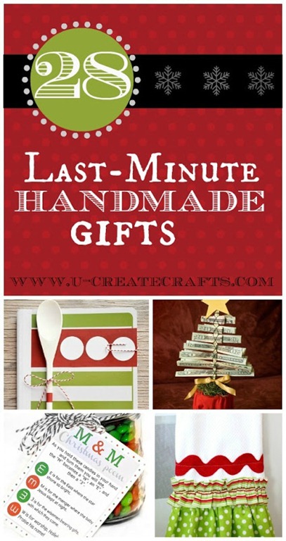 28 Last Minute Handmade Gifts