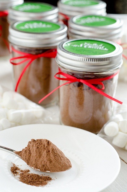 salted caramel hot chocolate mix by Pennies on a Platter