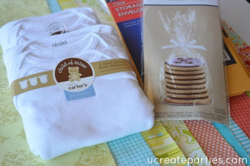 DIY Baby Shower by Mail Supplies