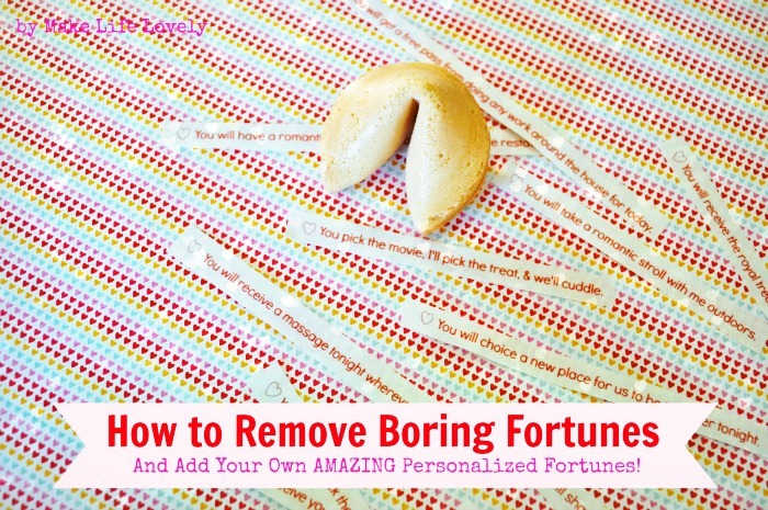 How to customize your own fortune cookies!