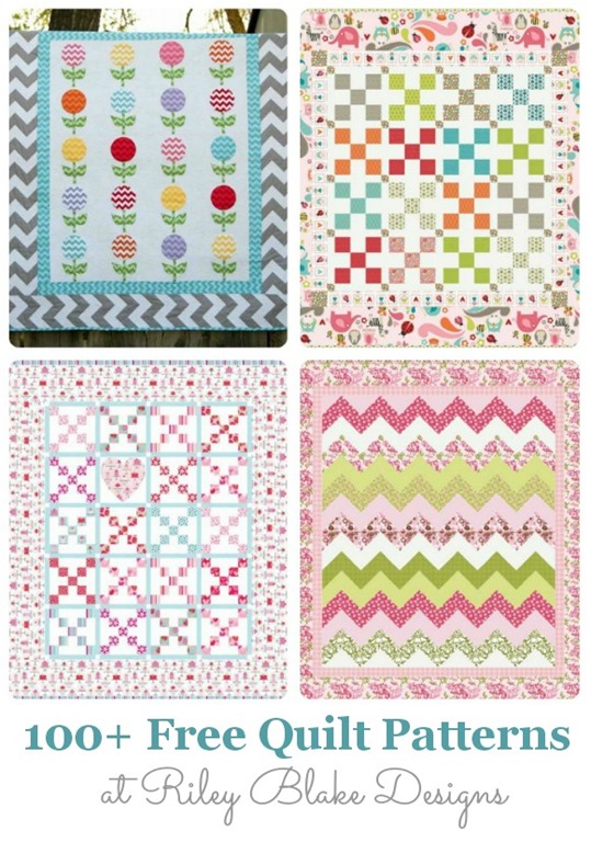 100 Free Quilt Patterns at Riley Blake Designs