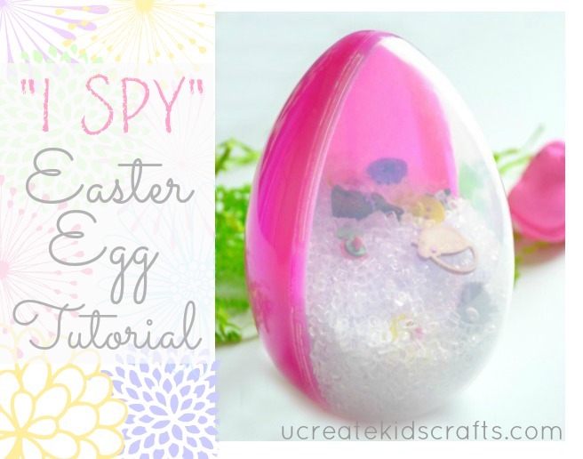 I Spy Easter Egg Tutorial by U Create