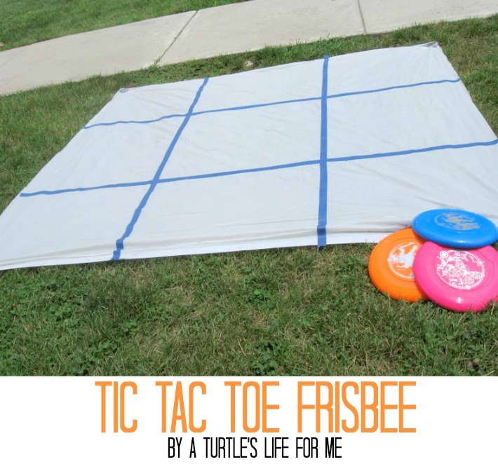 Tic Tac Toe Frisbee by A Turtle's Life for Me!