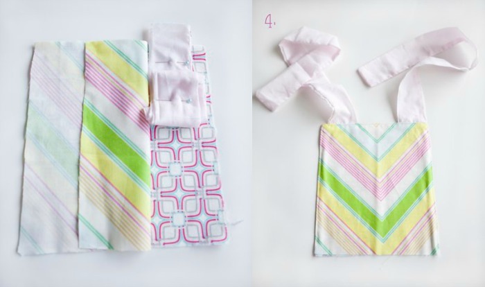 4 quarters apron tutorial by wild wandering