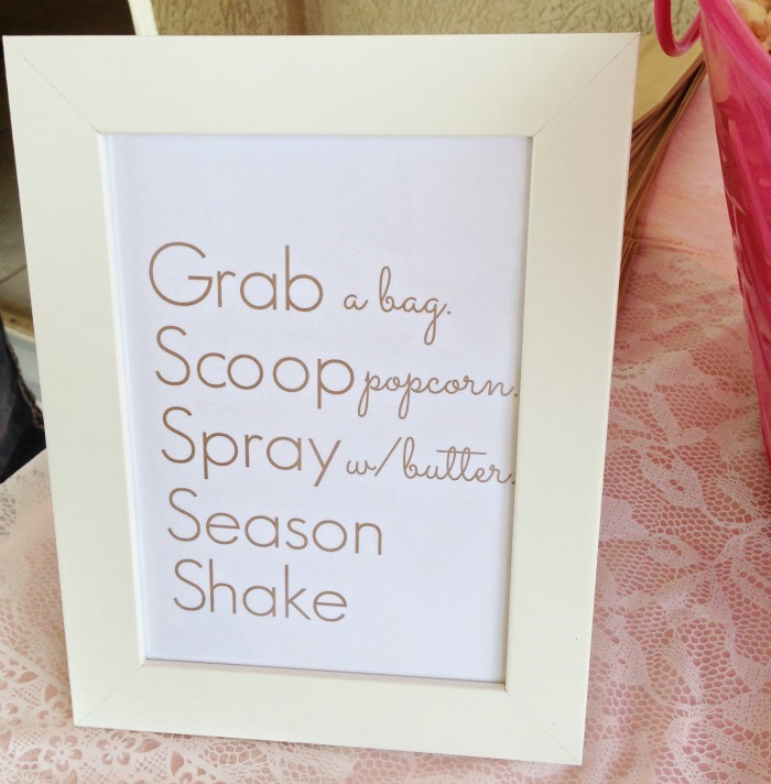 Ready to "POP" popcorn sign for baby shower - free printables