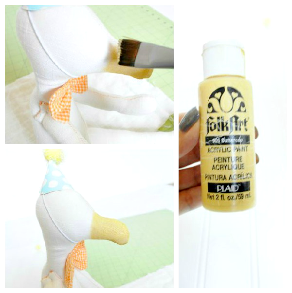 how-to-paint-on-fabric-doll-nose
