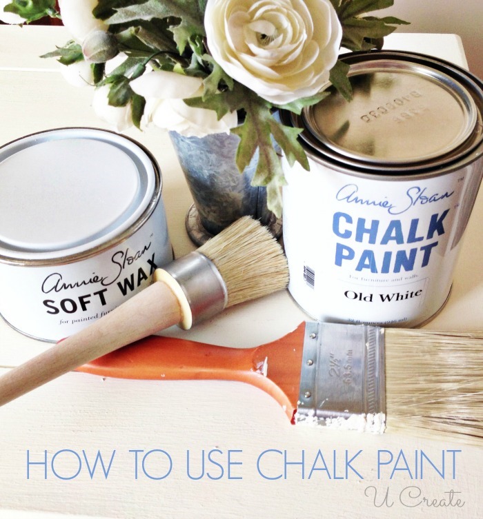 How to use chalk paint - tips and tricks!