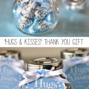 Hugs and Kisses Thank You Gift - free printable tags