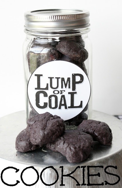 Lump of Coal Cookies at Make Bake Celebrate