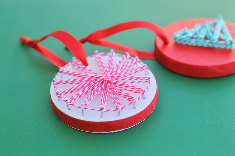 String Art Ornament Tutorial by The Country Chic Cottage