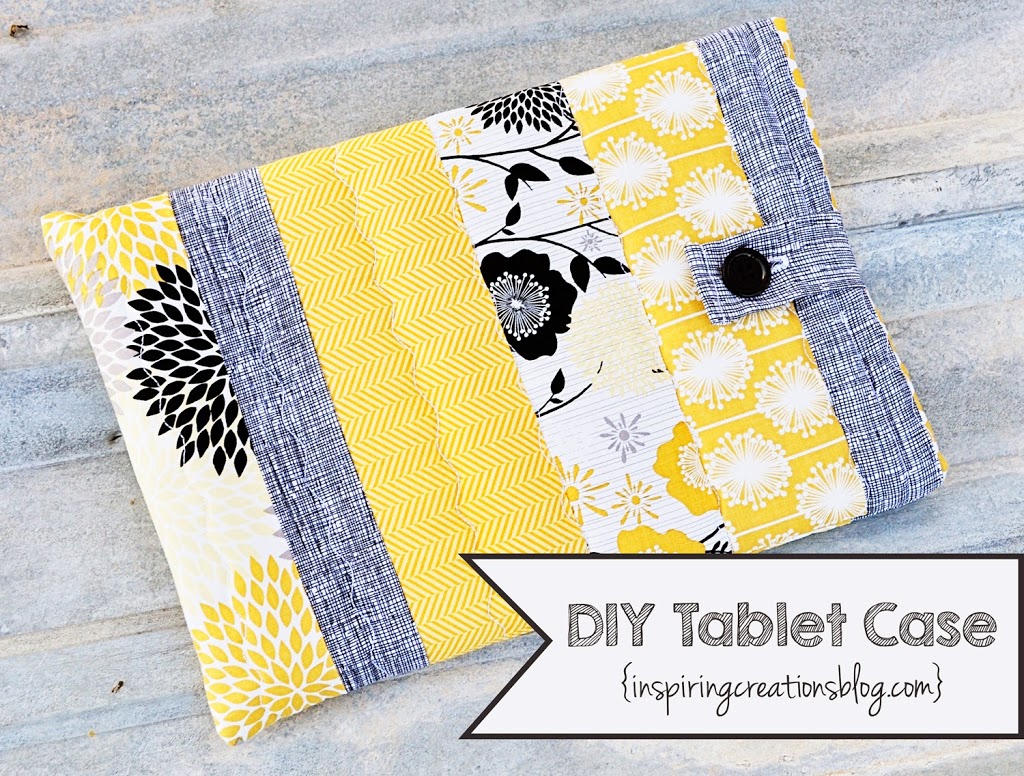 DIY Tablet Case by Inspiring Creations