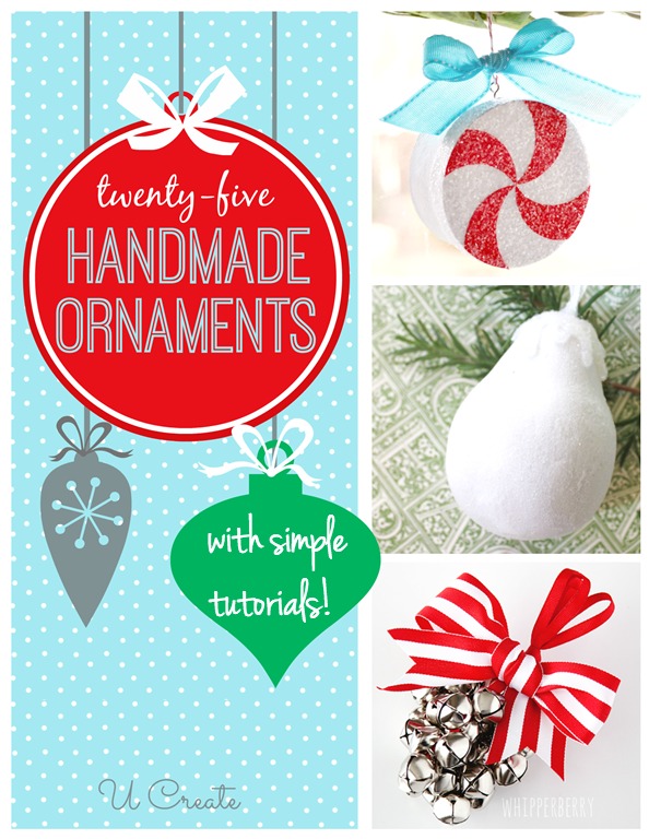 25 Handmade Ornament Tutorials