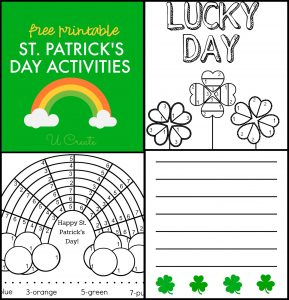 Saint Patrick’s Day Printables - U Create