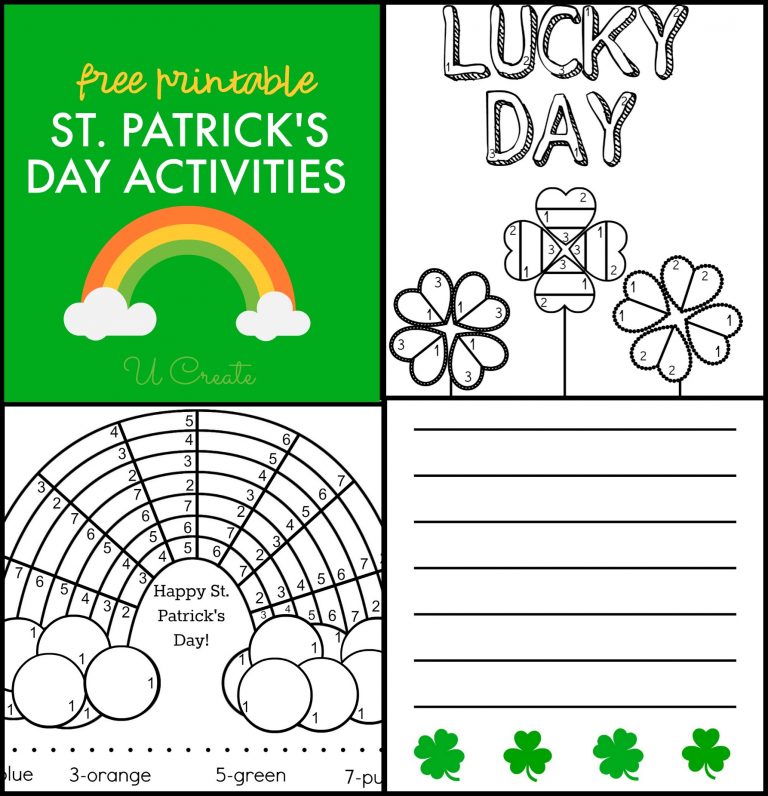 Saint Patrick’s Day Printables - U Create