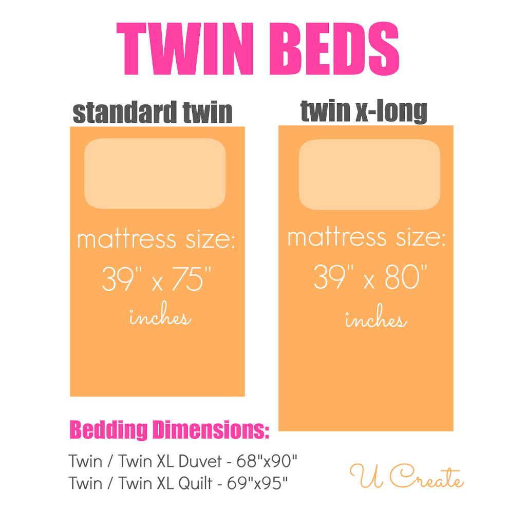 Ultimate Guide To Bedding Dimensions, Twin Extra Long Duvet Cover Size Guide
