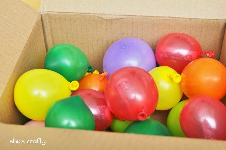 Mail a box full of balloons filled with money! Lots of other creative ways to give money, too!