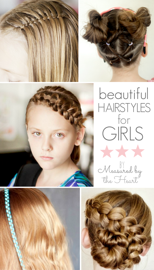 Beautiful Hair Tutorials for Girls by Measured by the Heart