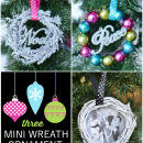 Mini Wreath Ornament Tutorials by U Create