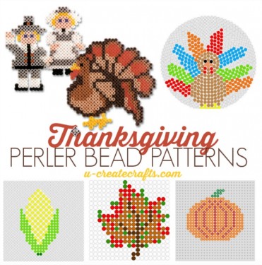 Free Thanksgiving Perler Bead Patterns at U Create