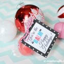 Free Printable Christmas gift tags - You're the "BALM" by U Create