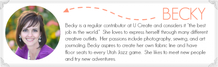 Becky Marie at U-createcrafts.com