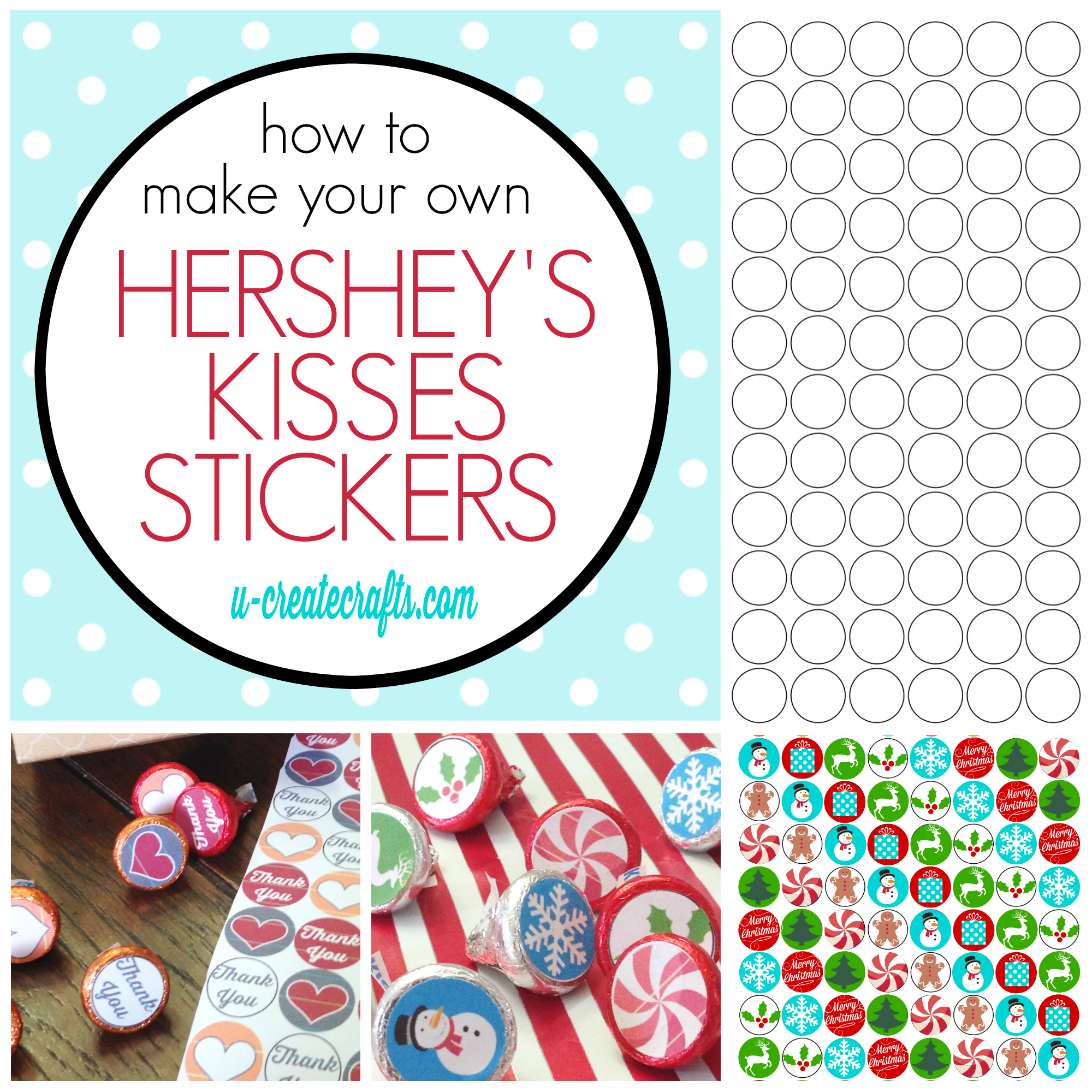 How to Make Hershey Kisses Stickers Throughout Free Hershey Kisses Labels Template