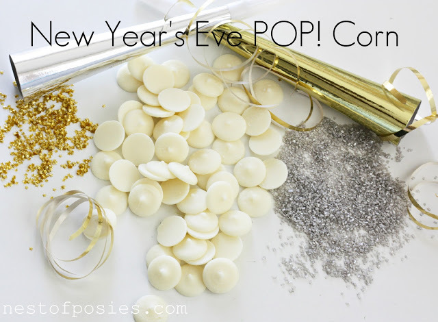 How to Make New Years Popcorn by Nest of Posies