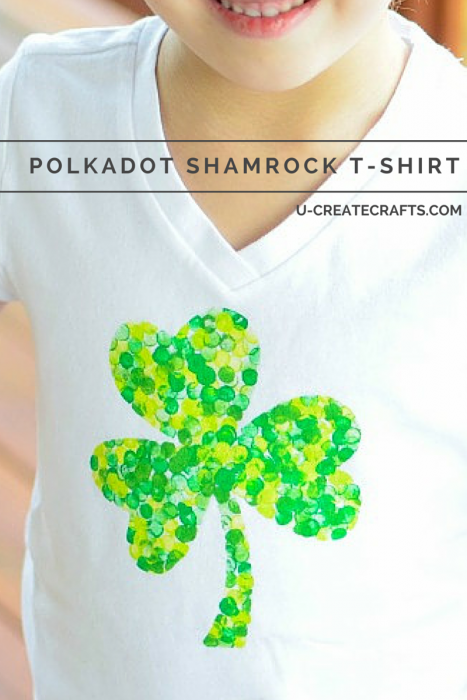 Polkadot Shamrock T-shirt