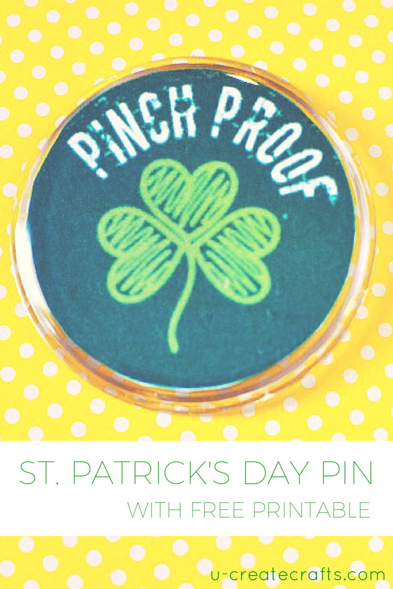 St Patricks Day Craft with Free Printable