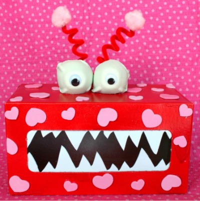 Valentine Monster Box by Giggles Galore