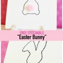 Free Stitchable: Easter Bunny - fun project for the kids!