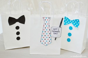 Father's Day Gift Bag Printables - U Create