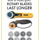 How to Make Your Rotary Blades Last Longer