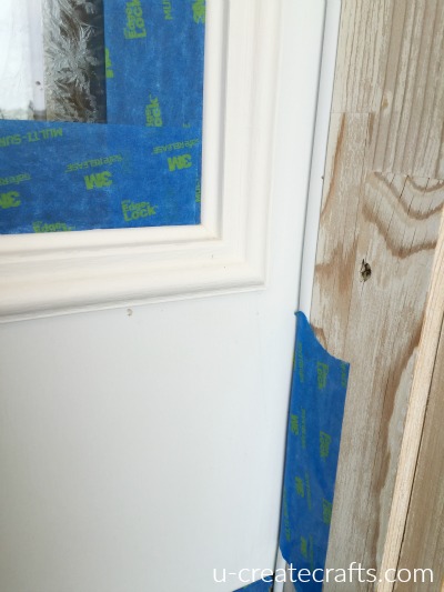 Front door sanding